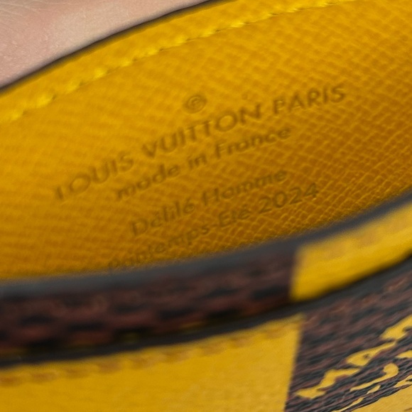 ⚫️🔥NEW! RARE! Louis Vuitton•2024 Damier Pop Card Holder - Picture 4 of 4
